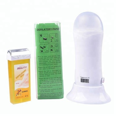 YM-8317 digital wax roll on cartridge 100g depilatory wax heater roll on  of empty roll on wax cartridge